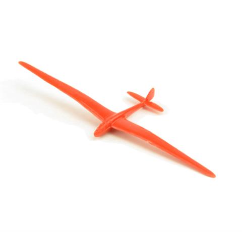 Segelflugzeug Typ Reiher (orangerot)