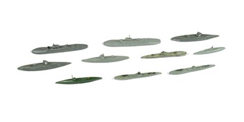 Konvolut 10 U-Boote