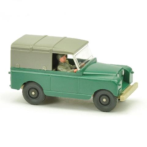 Land Rover, patinagrün/gelbgrau