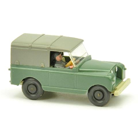 Land Rover, dunkelresedagrün/hellgelbgrau