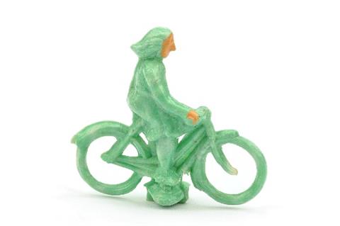 Radfahrer (weiblich), leuchtgrün