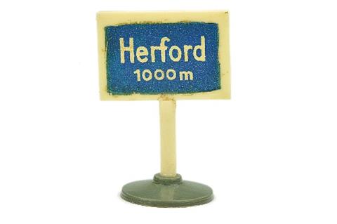 Verkehrszeichen "Ausfahrt Herford 1000m"