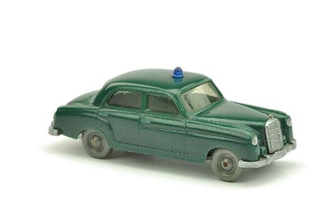 Polizeiwagen MB 220, blaugrün