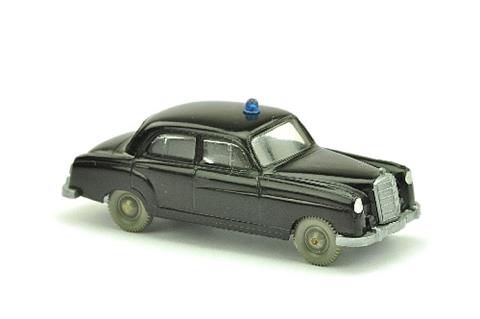 Polizeiwagen MB 220, schwarz