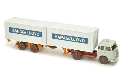 Hapag-Lloyd/1E - MAN 10.230, achatgrau
