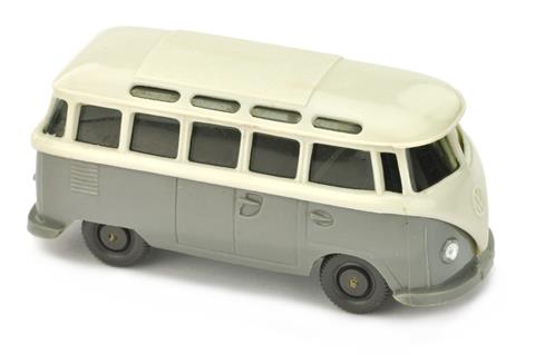 VW T1 Sambabus, perlweiß/graues betongrau
