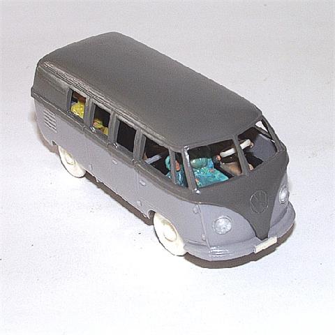 VW-Bus unverglast, betongrau/silbergrau