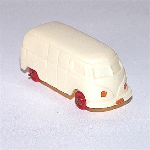 VW Kastenwagen, creme (Räder rot)