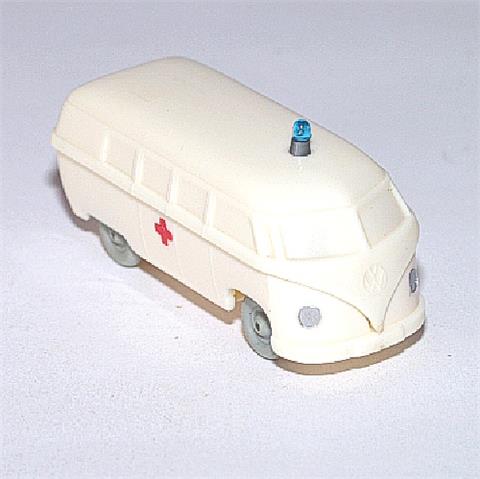 VW Bus Krankenwagen, cremeweiß
