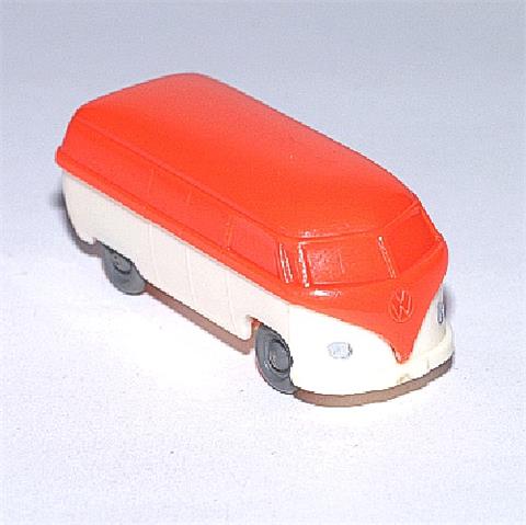 VW-Kasten, orange/cremeweiß