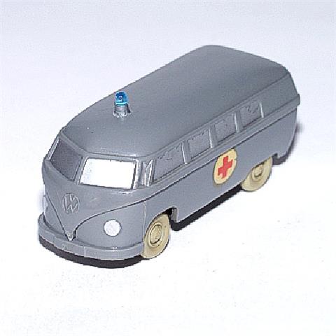 VW Bus DRK, betongrau (Scheiben silbern)