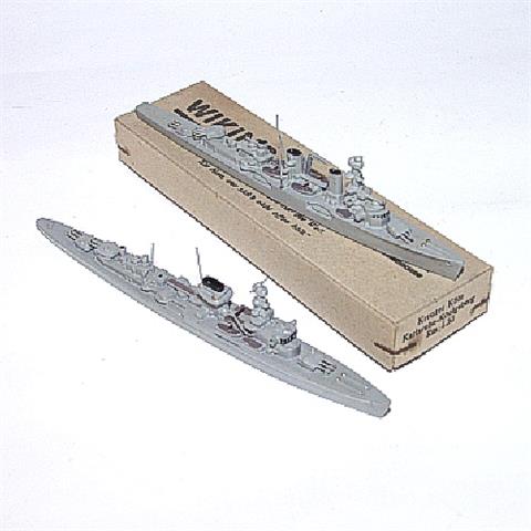 Konvolut 2 deutsche Kriegsschiffe (Vorkrieg)