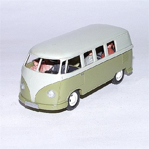 VW-Bus unverglast, perlweiß/lindgrün