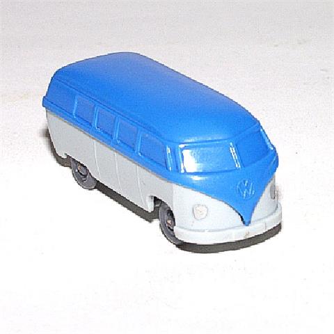 VW-Bus, himmelblau/grau
