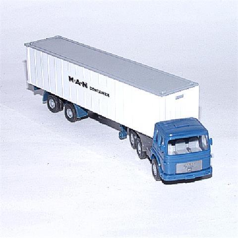 MAN (14a) - Container-SZ azurblau