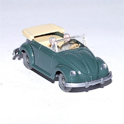Käfer Cabrio mit Hörnern, h'patinagrün