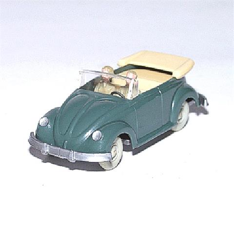 Käfer Cabrio mit H., h'patinagrün (LR silbern)