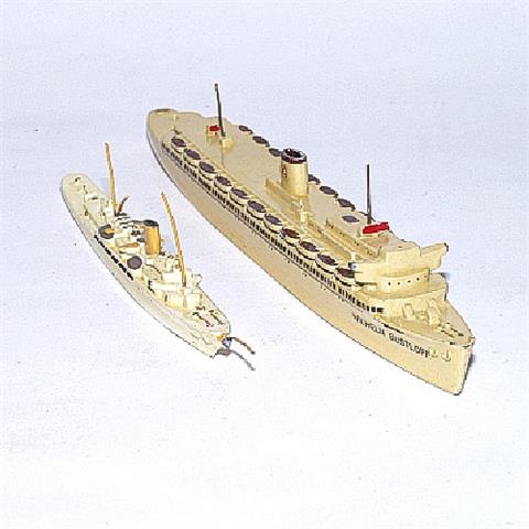Konvolut 2 Schiffe (Vorkrieg)