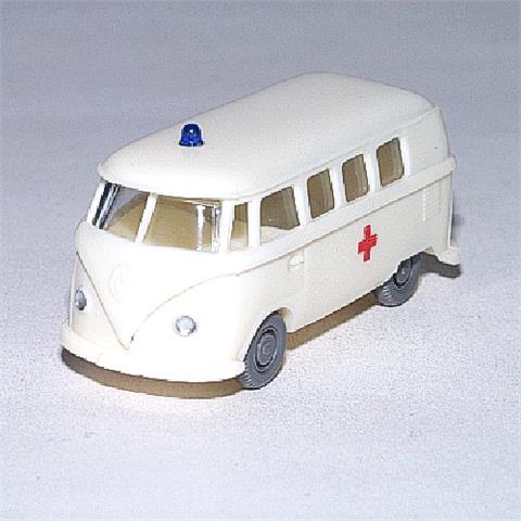 VW Bus T1 Rotkreuz, cremeweiß