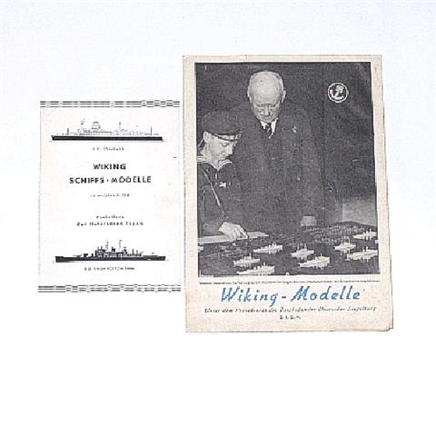 Konvolut 2 Schiffs-Preislisten (1938/1962)
