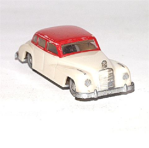 V 1- Mercedes 300 ('53), hellelfenbein/rot