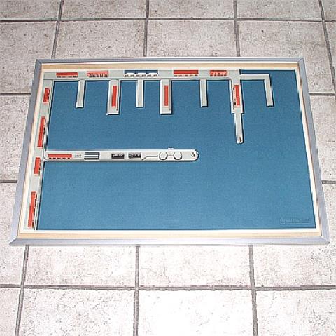 Großer Hafenplan um 1960 (82x55 cm)