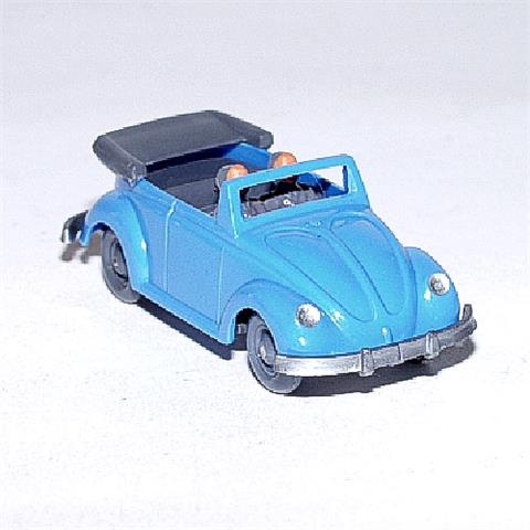 Käfer Cabrio mit Frontrahmen, h'-lichtblau
