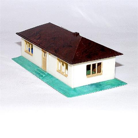 Landhaus mit Einrichtung (Dach mischbraun)