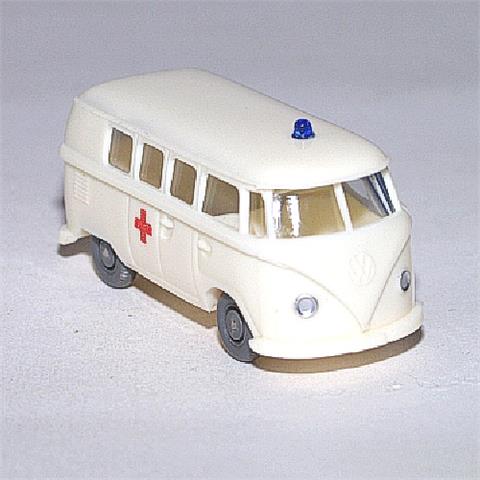 VW Bus T1 Rotkreuz, cremeweiß