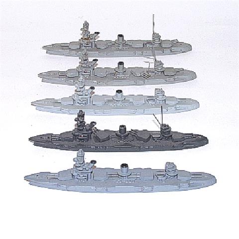 Konvolut 5 sowjetische Schlachtschiffe Marat