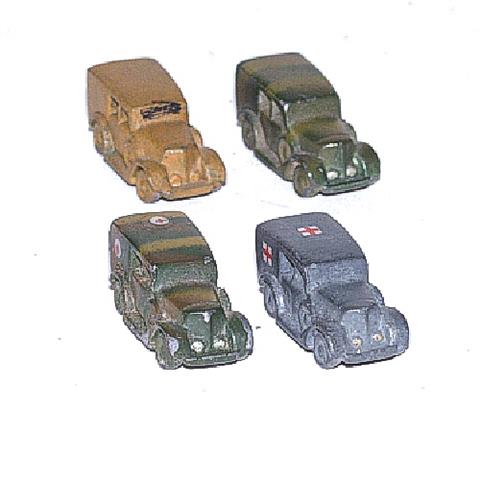 Konvolut 4 Wehrmachtsmodelle