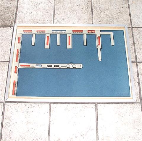 Großer Hafenplan um 1960 (82 x 55 cm)