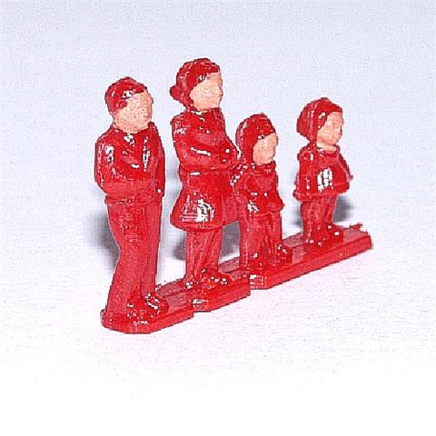 Figurengruppe "Familie", rot