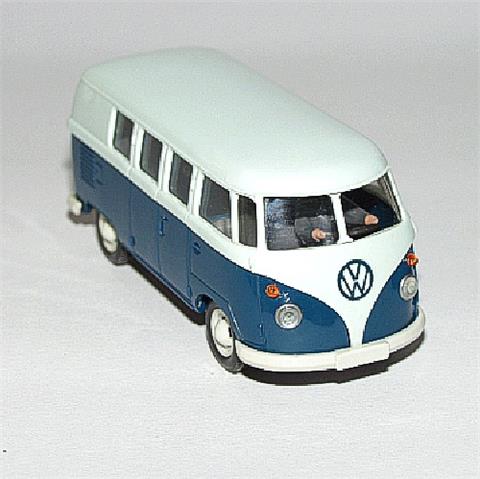 VW-Bus, papyrusweiß/ozeanblau