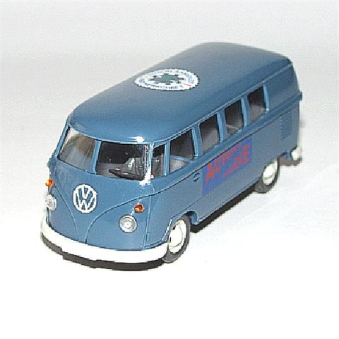VW-Bus, m'graublau "Autosalon Klaudie"