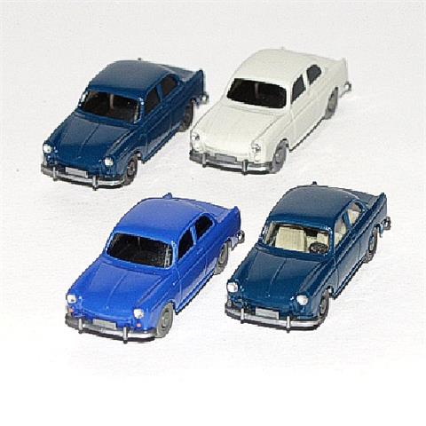 Konvolut 4 VW 1500 Stufe der 60er Jahre