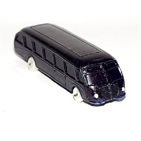 Stromlinienbus, schwarz