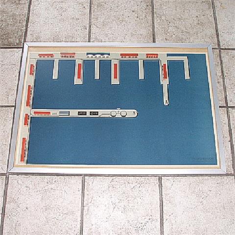 Großer Hafenplan um 1960 (82 x 55 cm)