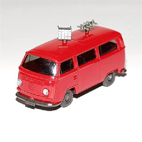 Funkmeßwagen T2, rot (Chassis anthrazit)