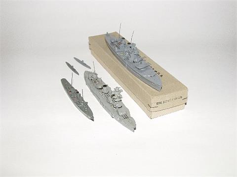 Konvolut 5 Kriegsschiffe