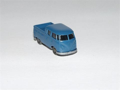VW Doppelkabine T1, azurblau