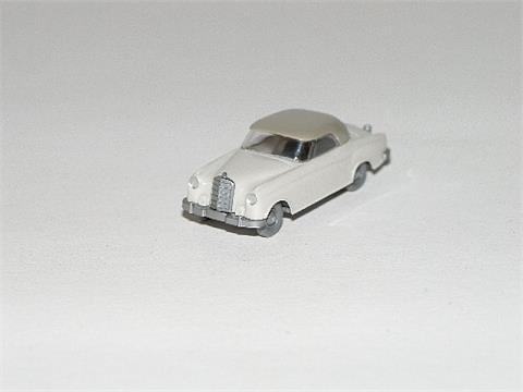Mercedes 220 Coupé, braunweiß/graubeige
