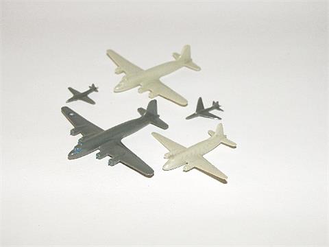 Konvolut 5 Flugzeuge (Luftbrückenserie)