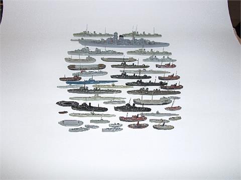 Konvolut 46 Schiffe (Vorkrieg)