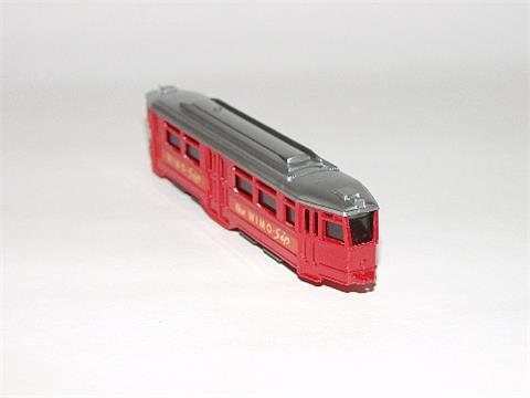 Straßenbahn-Großraumwagen, rot "Wimo Sip"