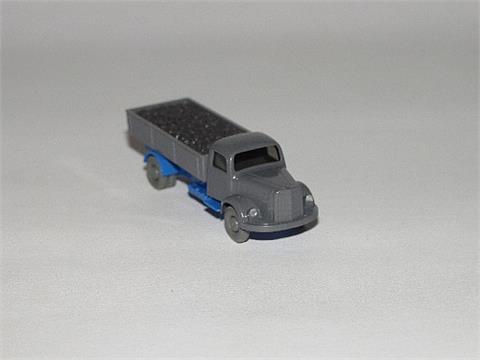 Kohlenwagen MB 3500, basaltgrau/himmelblau