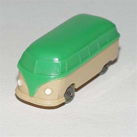 VW-Bus, froschgrün/beige