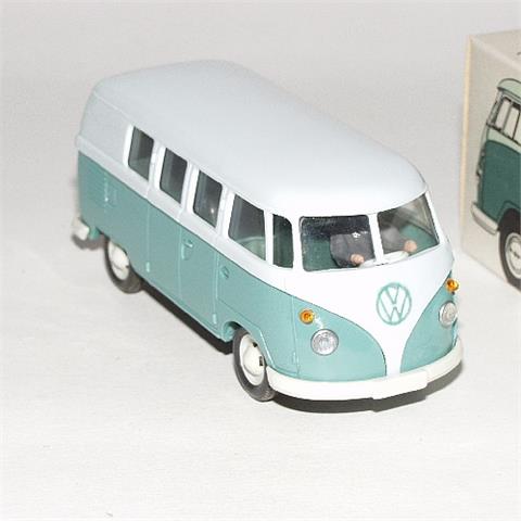 VW-Bus (ab 1961), paprusweiß/türkis (im Ork)