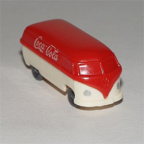 VW Kasten, orangerot/cremeweiß "Coca Cola"