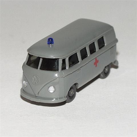 VW Bus T1 Rotkreuz, betongrau (Druck)